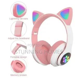 Kids Cat Ear Headphones