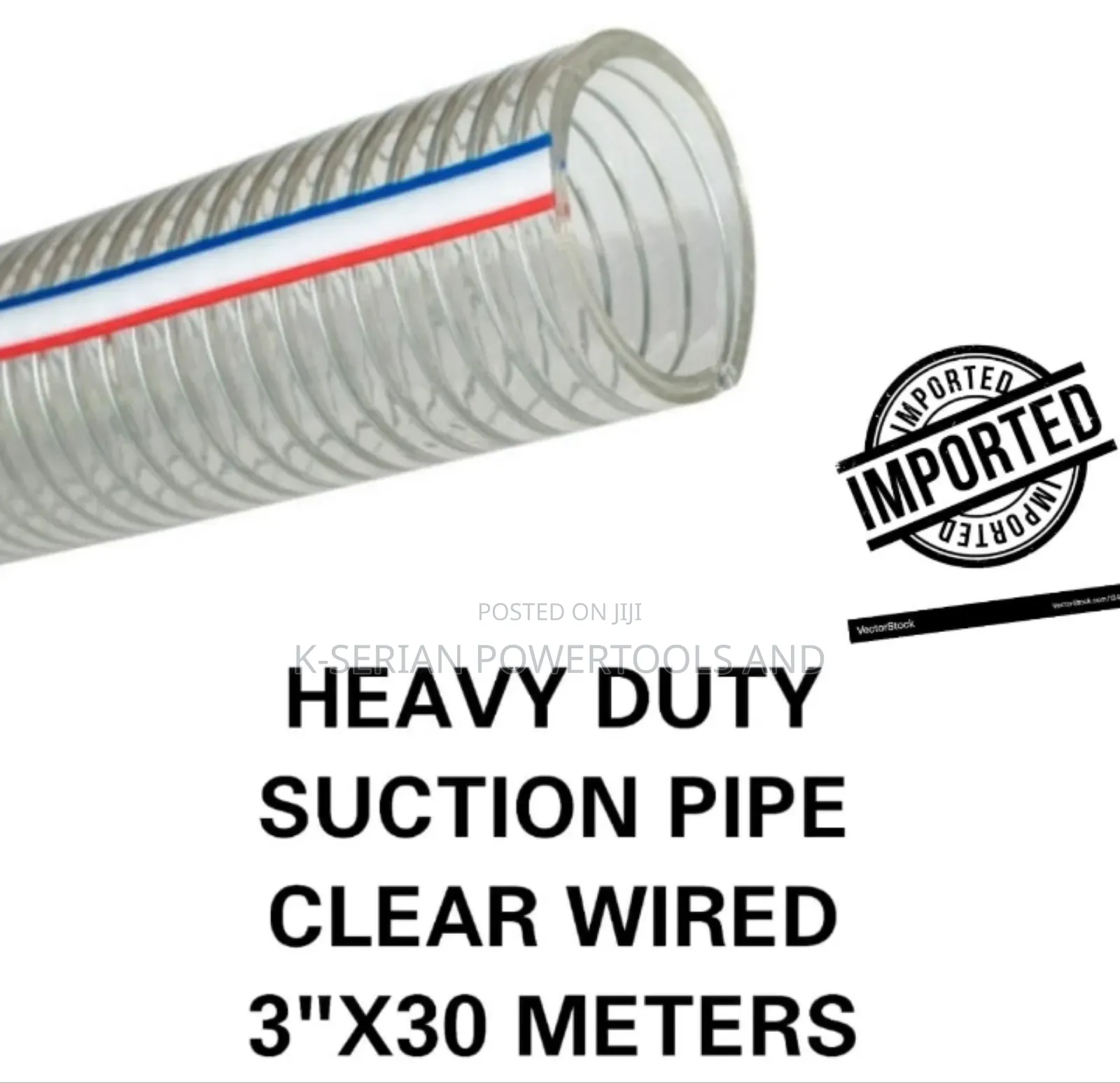 Reliable Clear Wired Sunction Pipe 3"×30/3"×30 Sunction Pipe