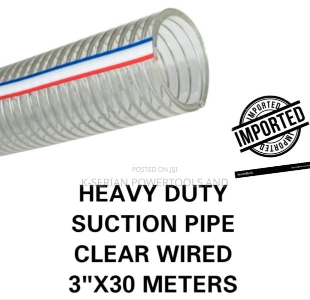 Reliable Clear Wired Sunction Pipe 3"×30/3"×30 Sunction Pipe