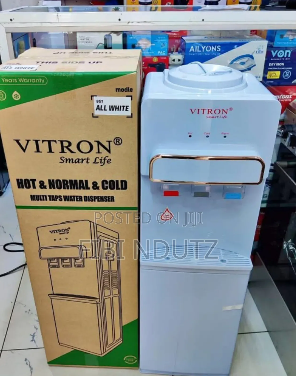 New Vitron Hot Normal and Cold Water Dispenser/Vitron Water Dispenser