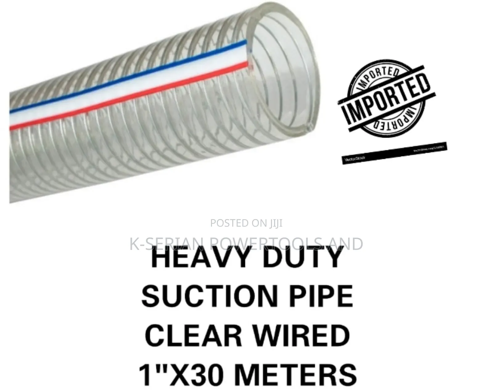 1"×30 Metres Sunction Pipe/Imported Sunction Pipe