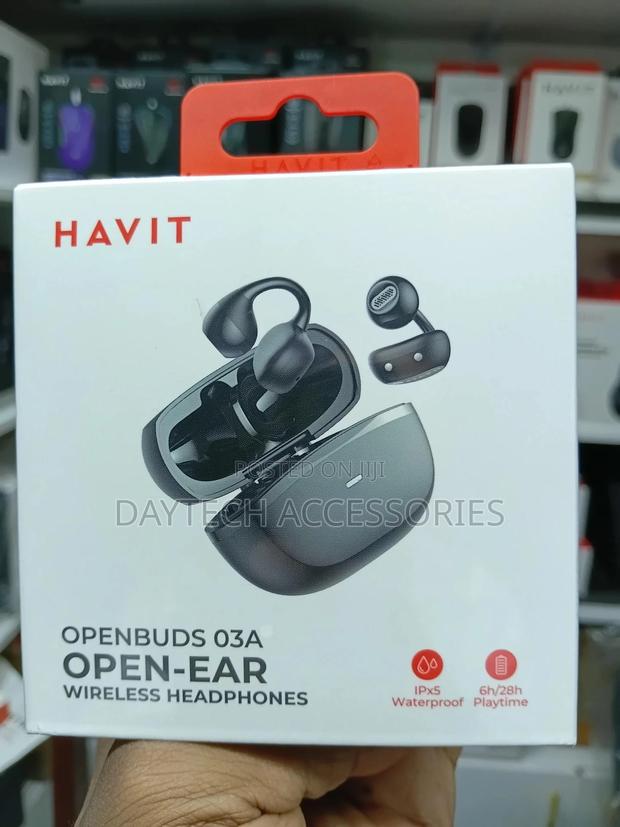 The Havit Openbuds 03a (Tw916 Lite) Open-Ear Clip-on Wireless Earbuds - thumbnail 4