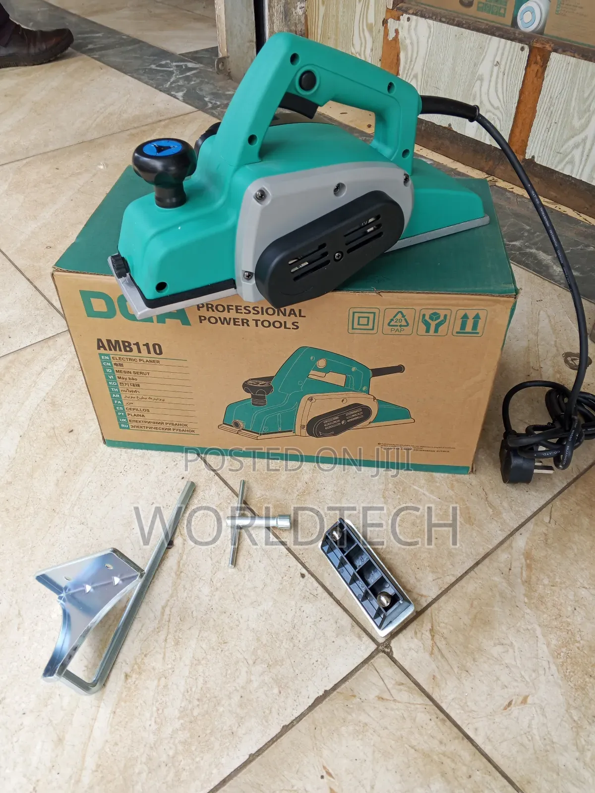 4" Dca Electric Planner /840watts Dca Electric Wood Planer