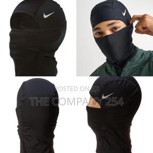 Quality Spandex Unisex Nike Black Balaclava Masks Available