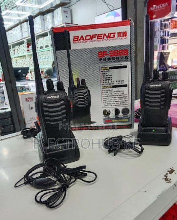 Long Range Baofeng Bf-888s Walkie Talkie Radio Calls- 2 Pieces
