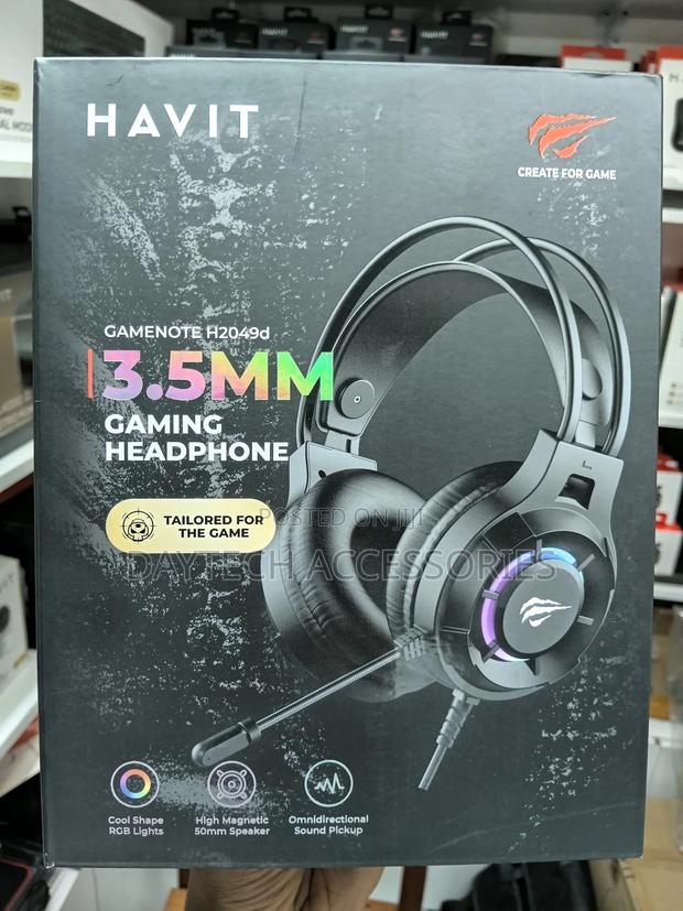 Havit H2049d Gaming Series-Gaming Headphone - thumbnail 3