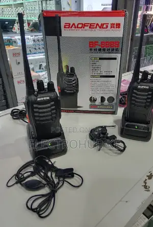 Baofeng Bf-888s 16ch Handheld Radio Call Long Range Communication