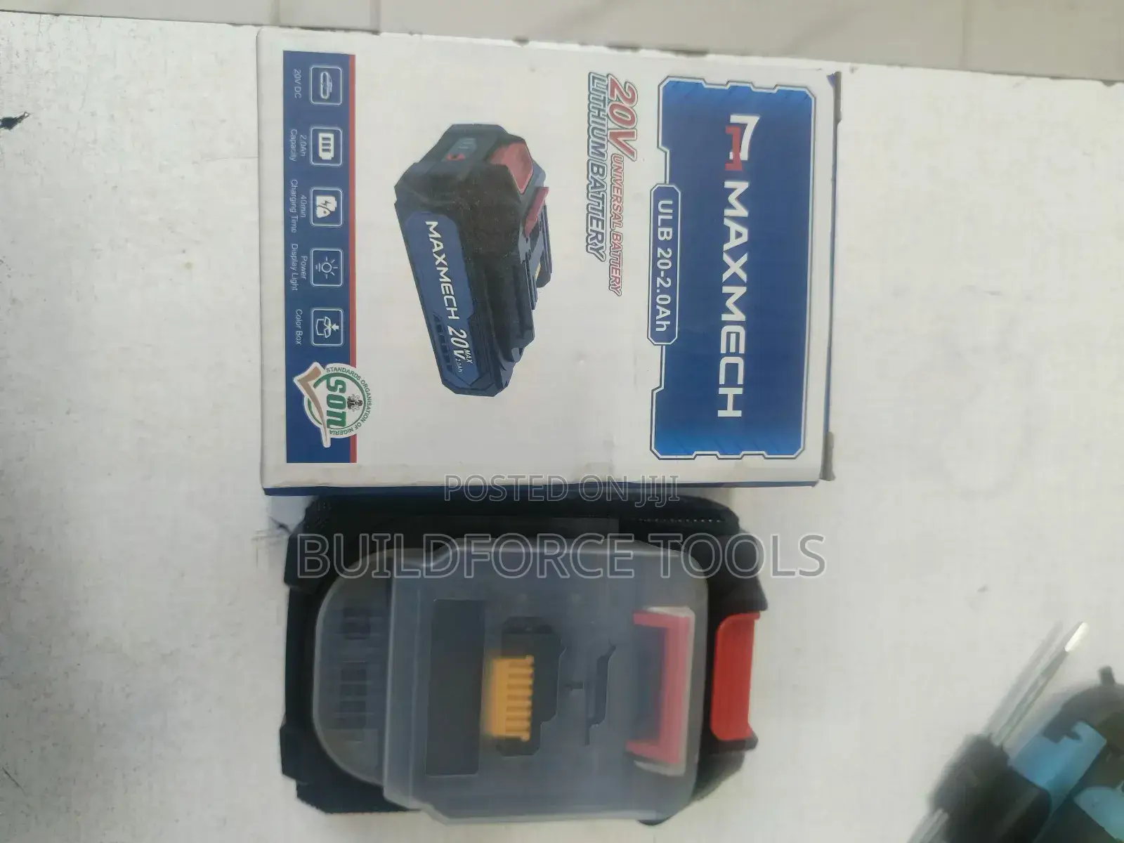 2.0 Ah Maxmech Lithium Battery