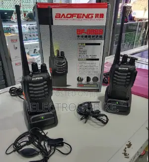 Baofeng Bf888s Rechargeable Long Range Portable Security Walkie Talkie