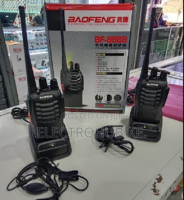 Baofeng Bf888s Rechargeable Long Range Portable Security Walkie Talkie