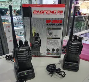 2 Way Audio Bf-888s Indoor/Outdoor Walkie Talkie 3km