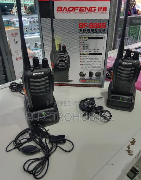 Bf-888s Security And Patrol Baofeng Walkie Talkies