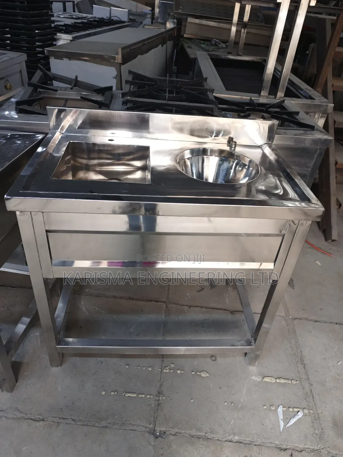 Stainless Steel Sluice Sink
