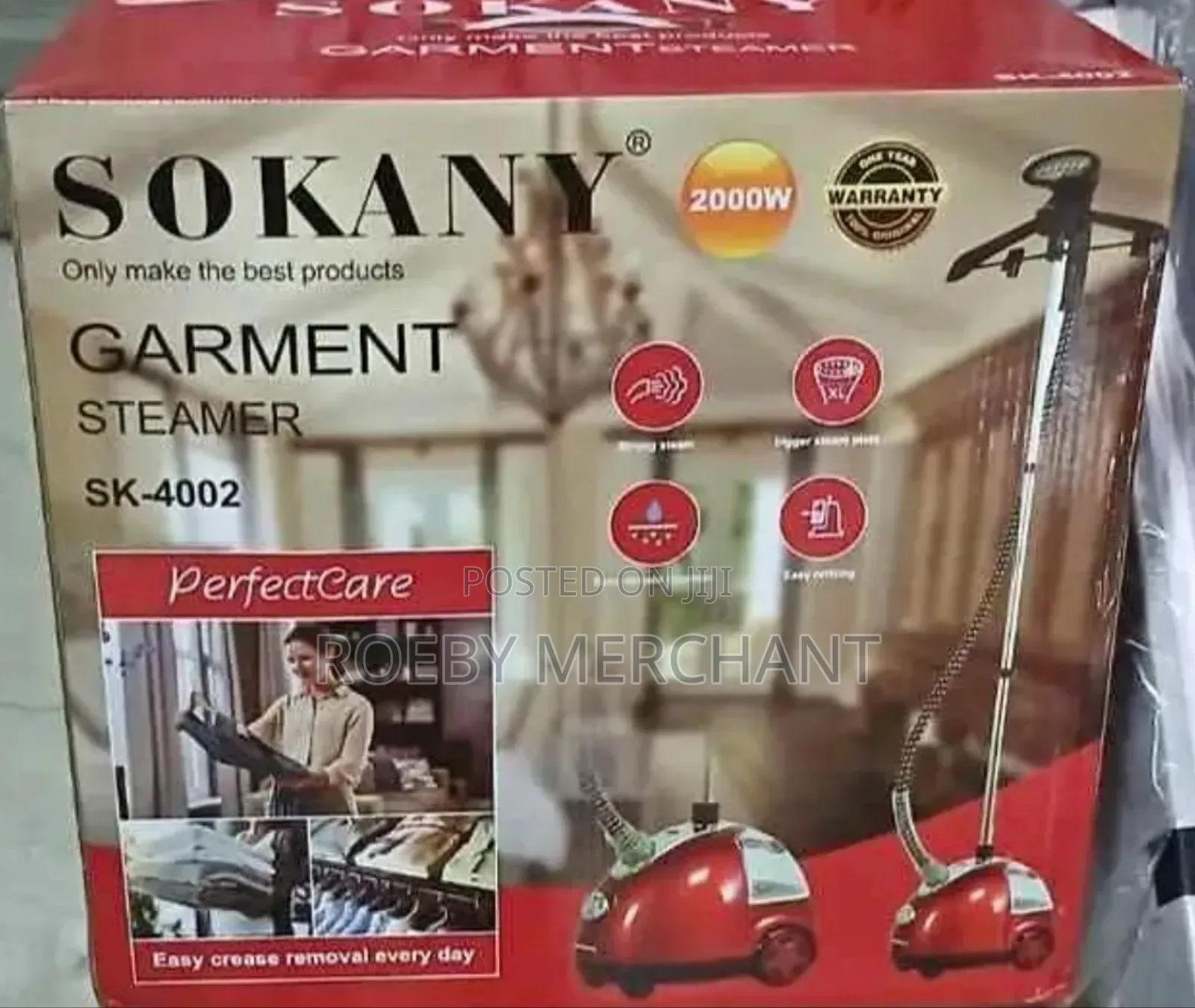 Efficient Garment Steamer/Sokany Garment Steamer