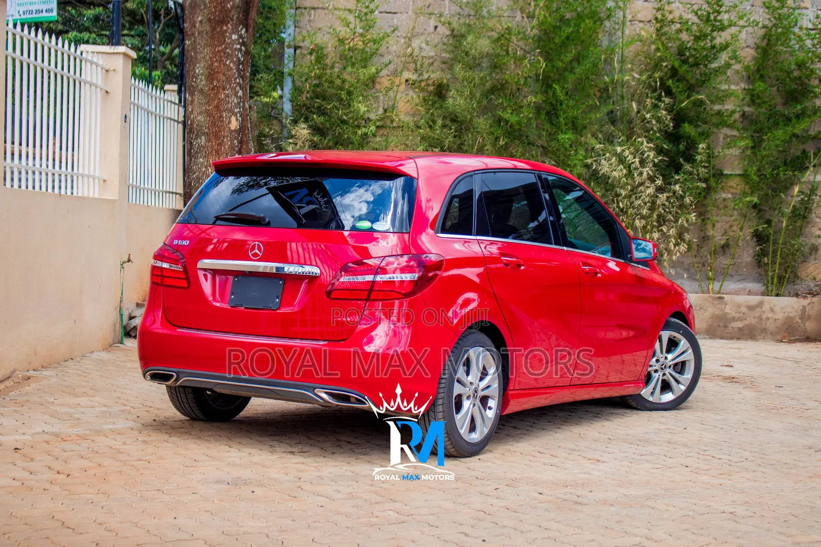 Mercedes-Benz B-Class B180 Petrol 2018 Red