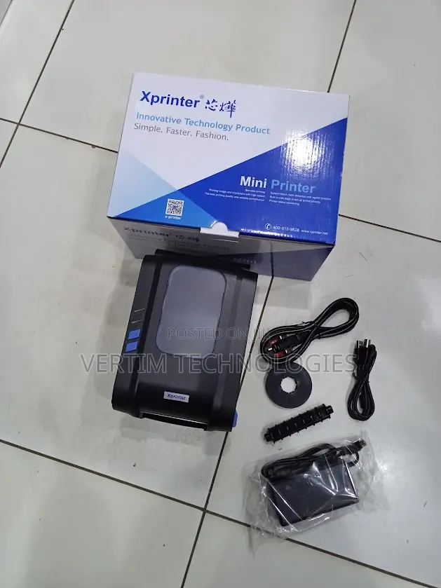 Xprinter 3 Inch Thermal Label Printer Xp-370b Barcode Label Sticker