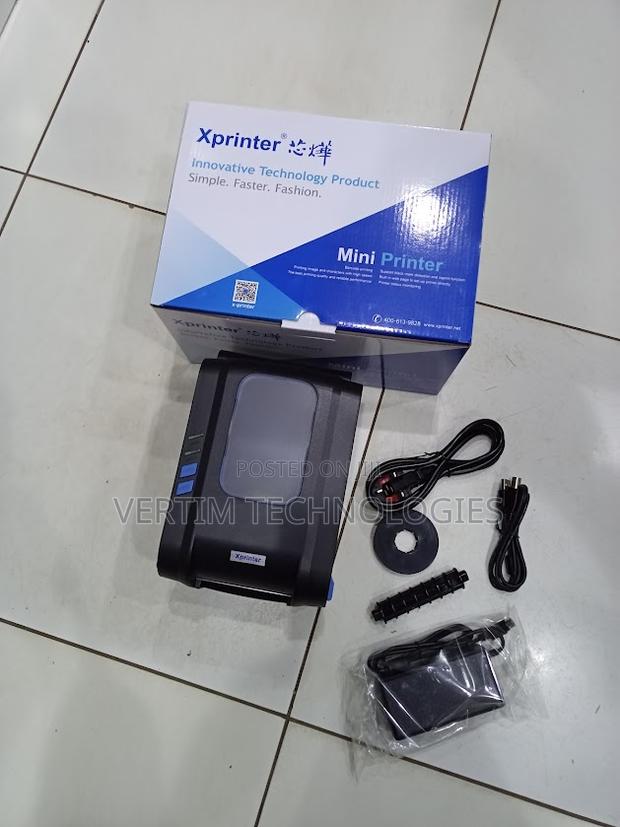 Xprinter 3 Inch Thermal Label Printer Xp-370b Barcode Label Sticker