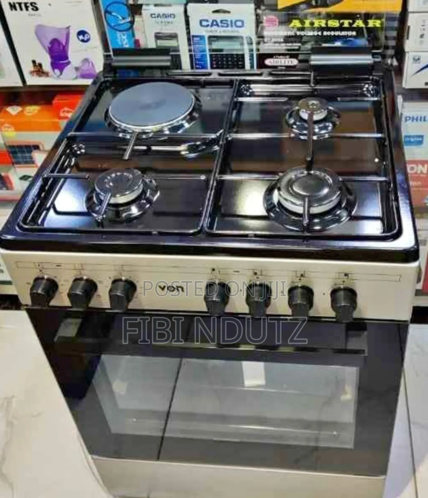 60 by 60 Von Cooker With 3g +1e/Von Cooker With Electric Oven