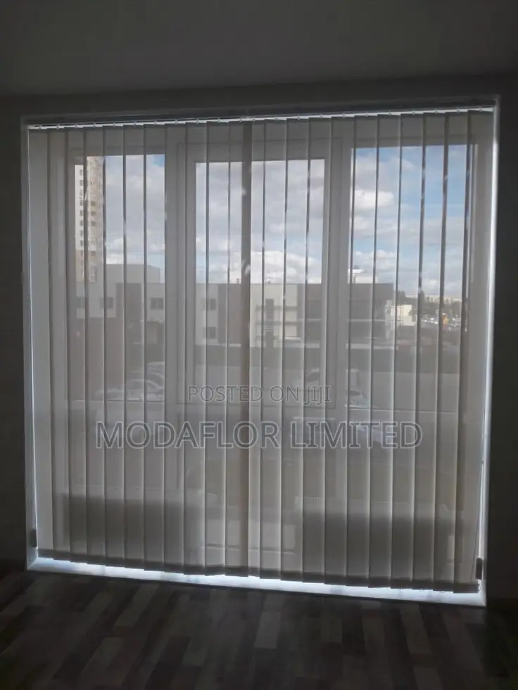 Vertical Blinds Office Window Blinds With Adjustable Light Control