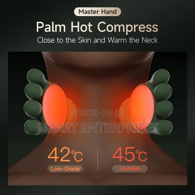 Neck Massager With Hands-neck And Back Massager 4d Kneading Massage