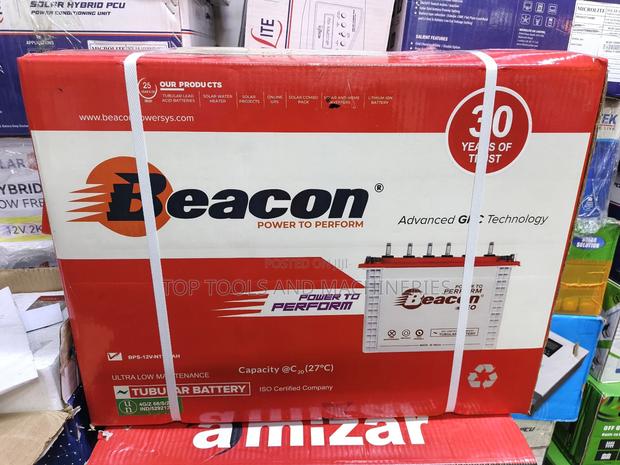 Beacon Solar Tubular Flooded 12v 100ah Battery