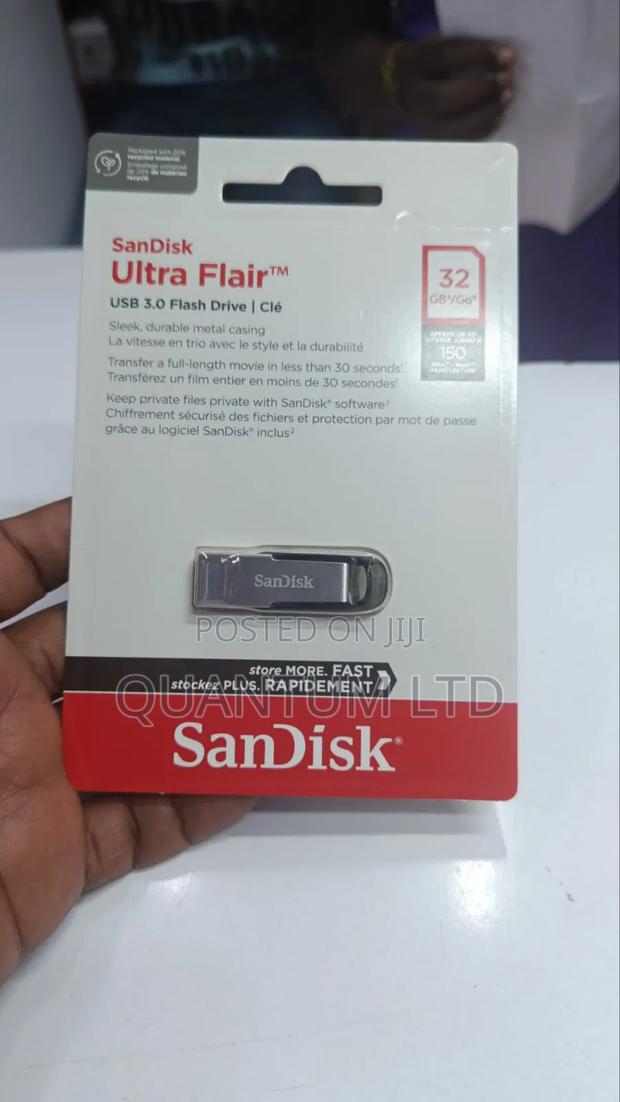 Sandisk Ultra Flair 32gb Flash Drive 3.0