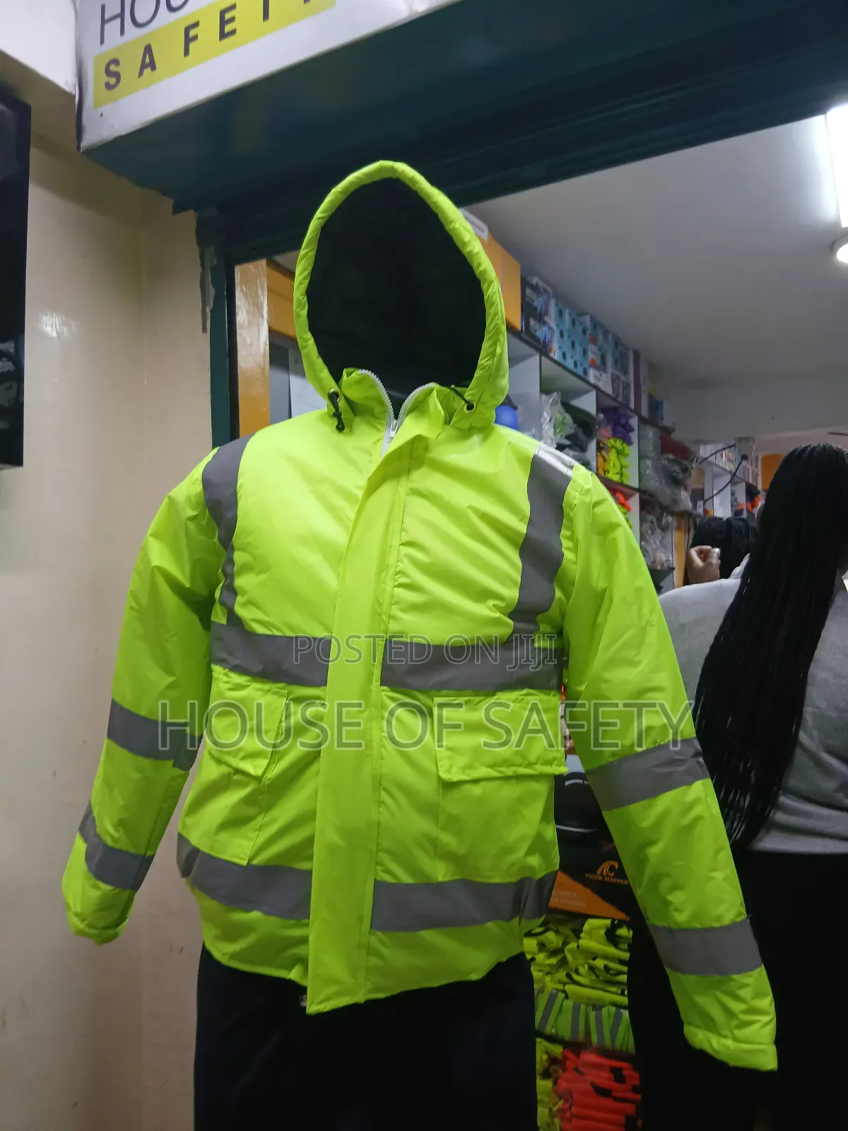 Rider Jacket With Long Connection Zippers