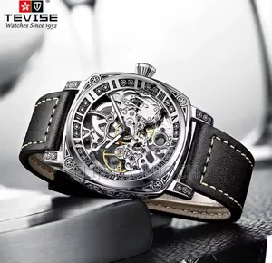 Tevise Automatic Skeleton Design Gents Watch