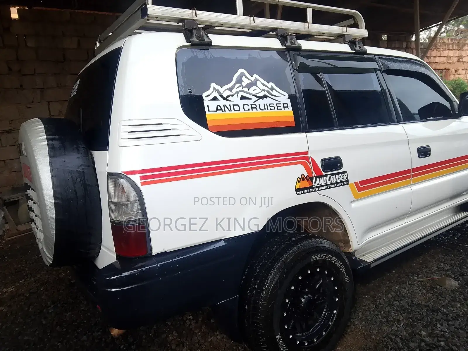 Toyota Land Cruiser PRADO 2003 White
