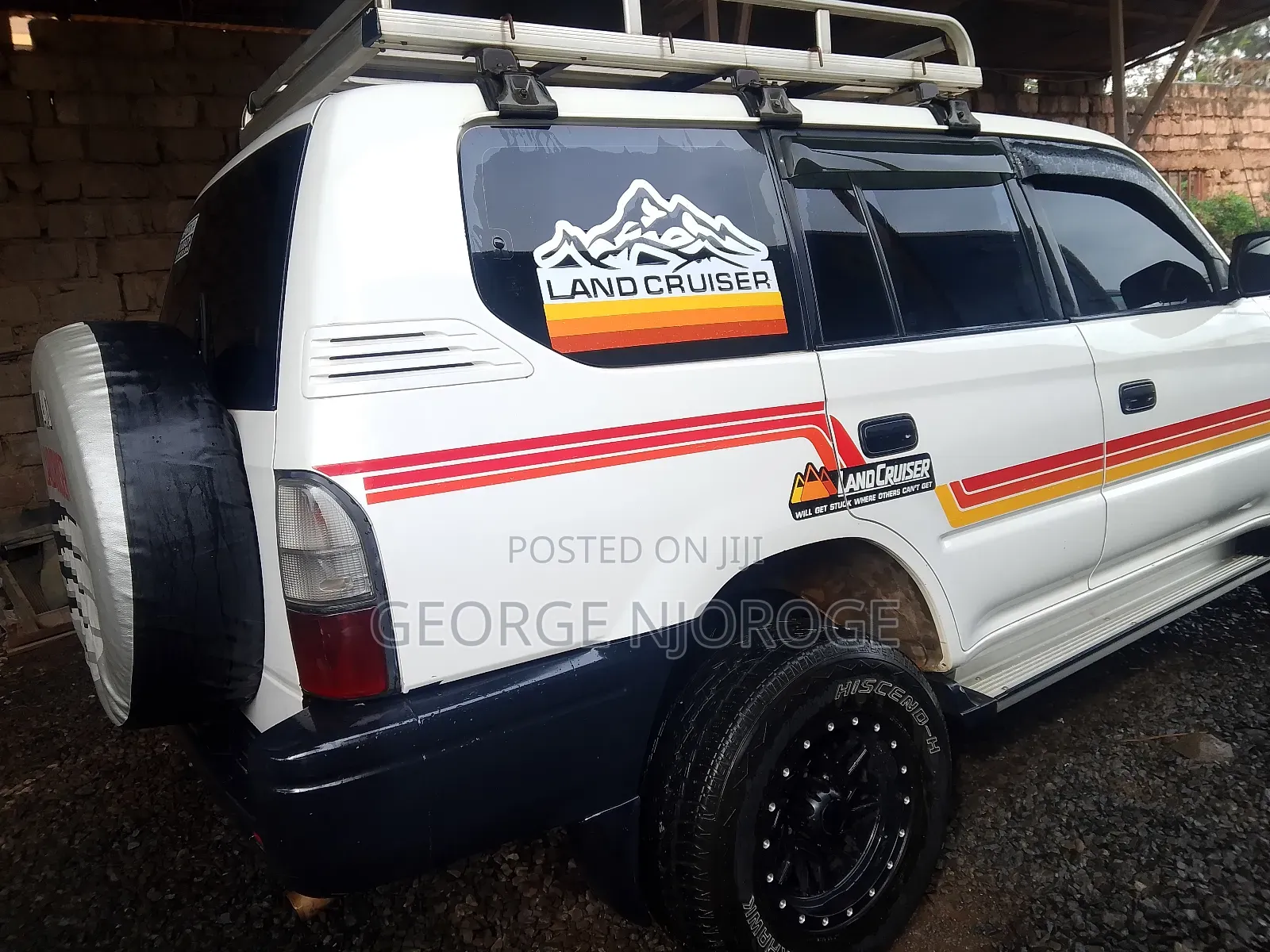 Toyota Land Cruiser PRADO 2003 White