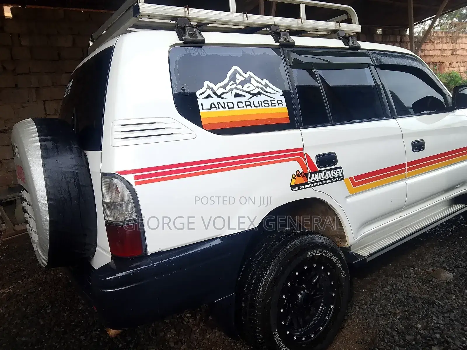Toyota Land Cruiser PRADO 2003 White