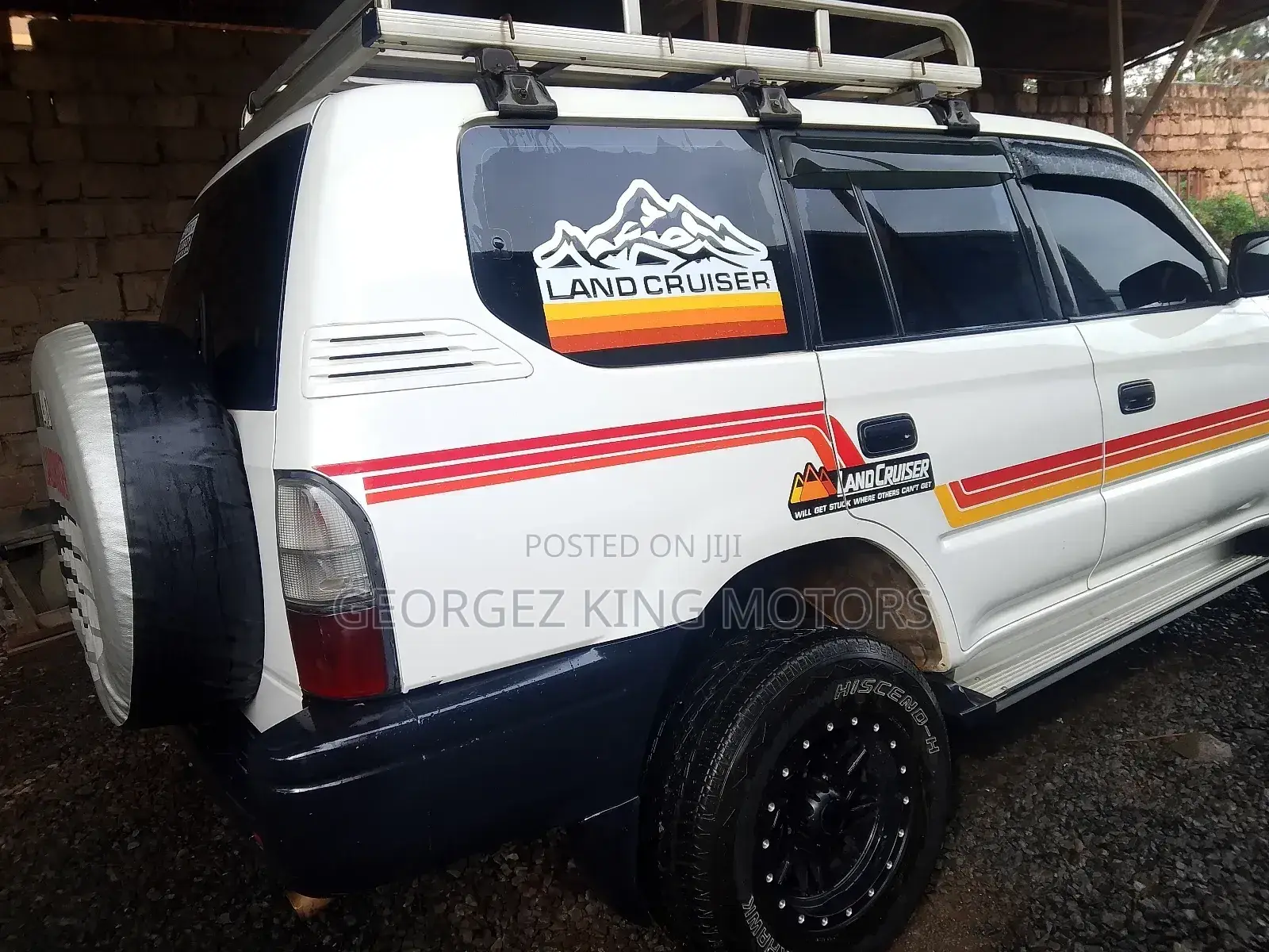 Toyota Land Cruiser PRADO 2003 White