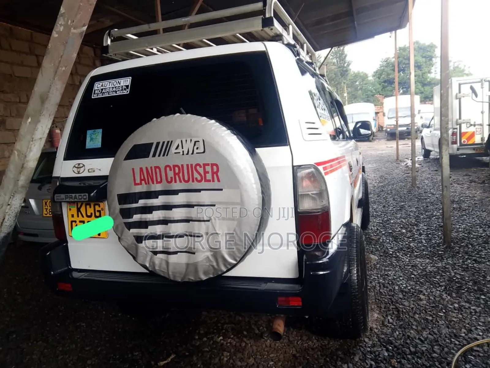 Toyota Land Cruiser PRADO 2003 White