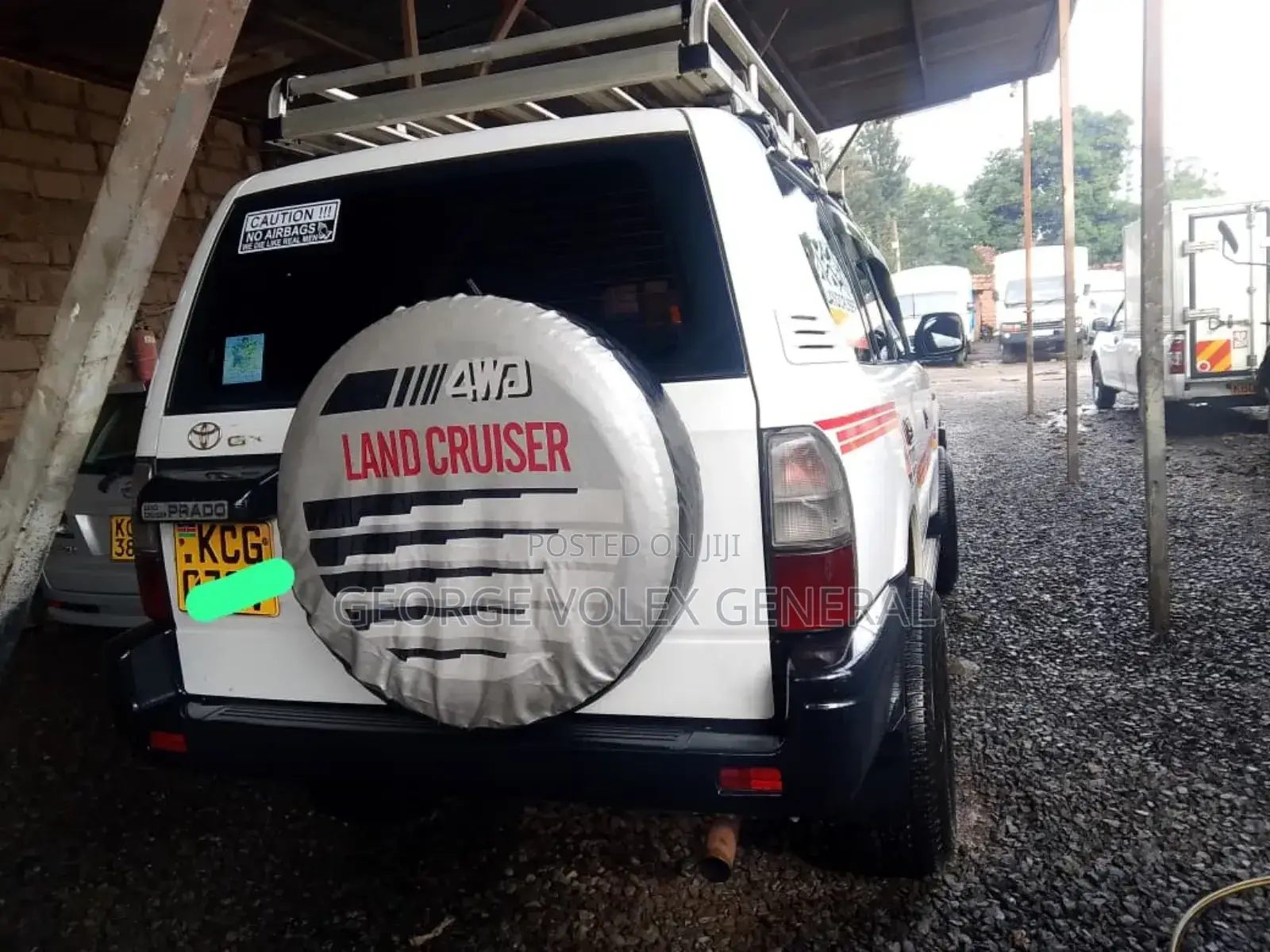 Toyota Land Cruiser PRADO 2003 White