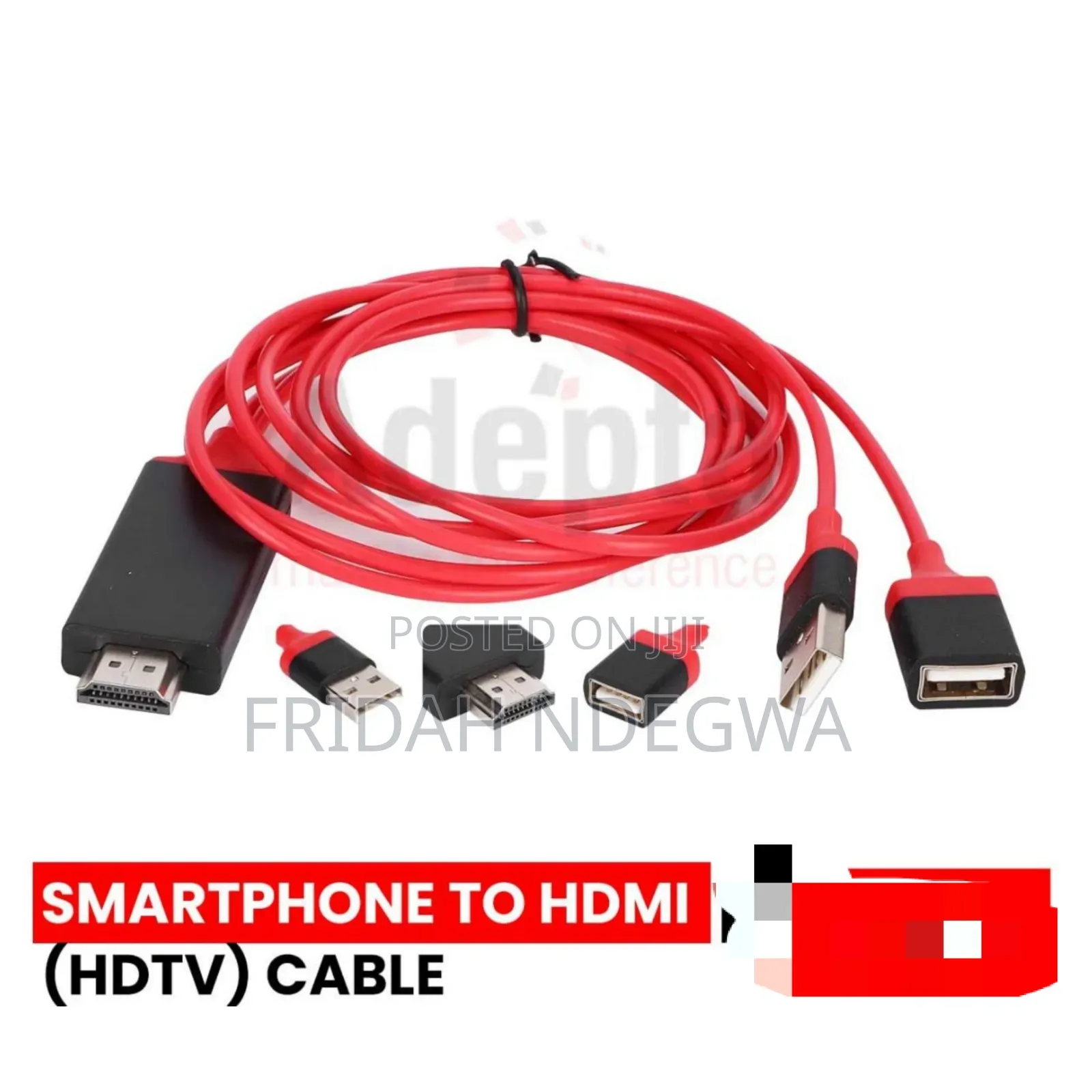 Smart Phone to Hdmi Cable
