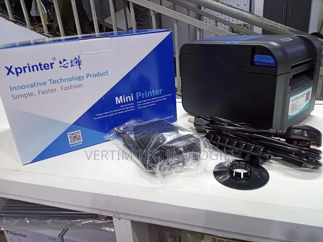 Xp-370b Usb Xprinter Thermal Barcode Printer, Stickers