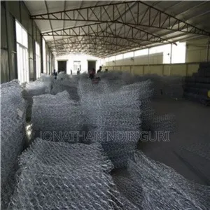 Rock-Filled Gabion Basket