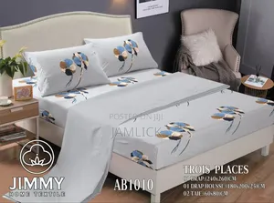 Coloured Stripped 6pc Mattress Cover Set –Tr