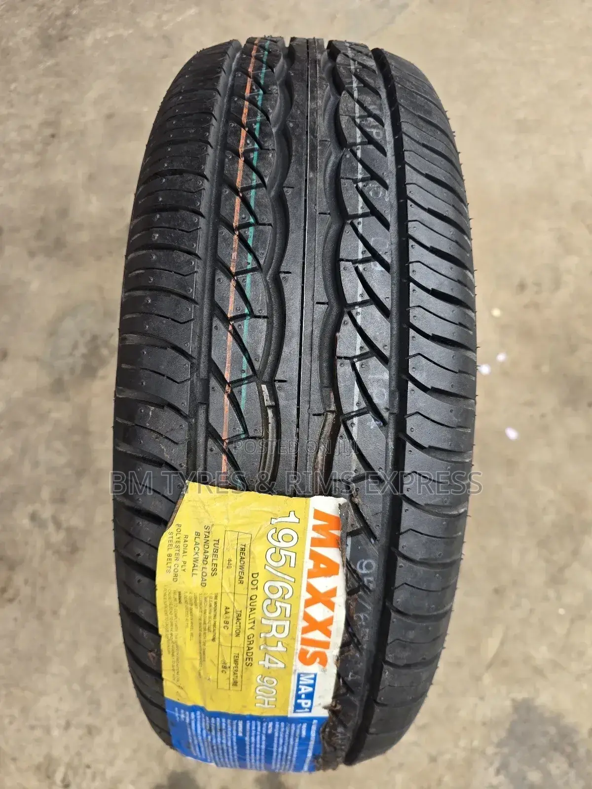 195/65 R14 Maxxis Tyres.