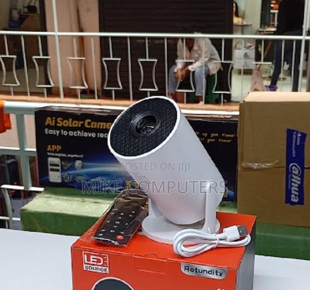 Rotundity Mini Projector Wi-Fi Ready Wired Wireless - thumbnail 2