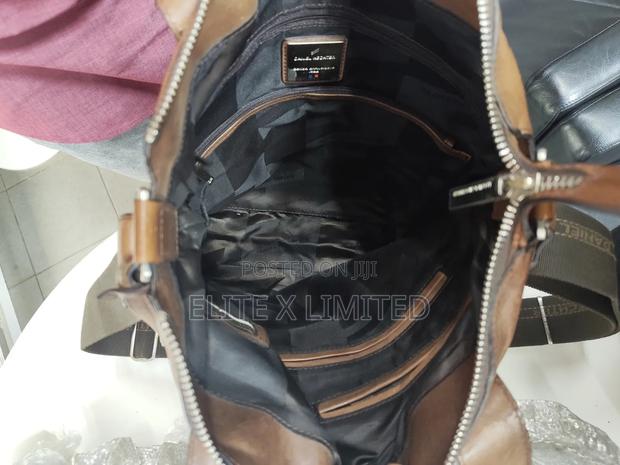 Brown Leather Shoulder Bag (14.0 Inches) - thumbnail 5