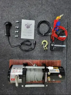 Professional 12v 12000lbs Electric Truck and Suv Towing Winch