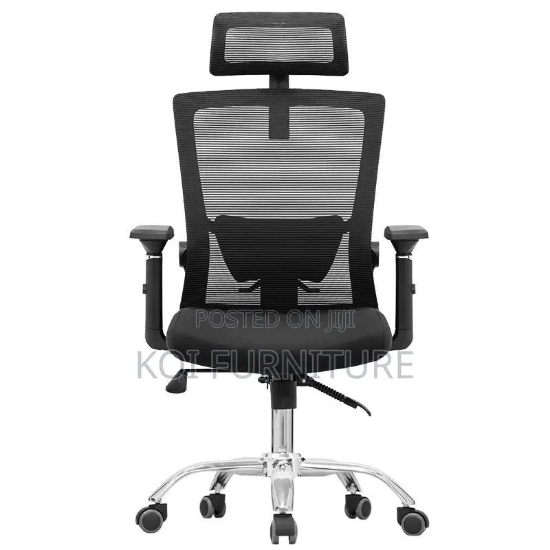 Office Chair : Ergonomic High Back Mesh Office Chair -Adjustable