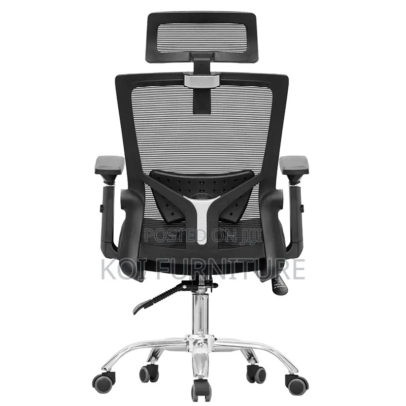 Office Chair : Ergonomic High Back Mesh Office Chair -Adjustable