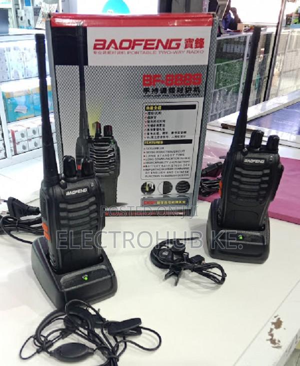 1 Pair (2 Pcs) Bf-888s Baofeng Walkie Talkies 3km Range