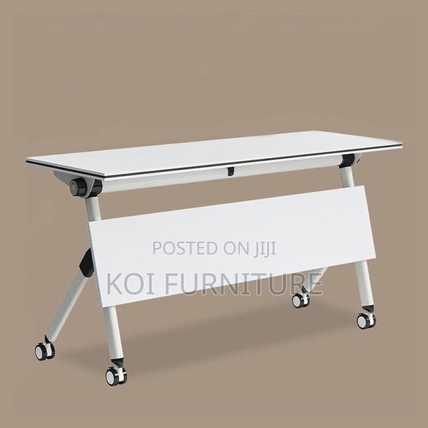 Office Table : Mobile Foldable Conference Table With Flip Top - thumbnail 3