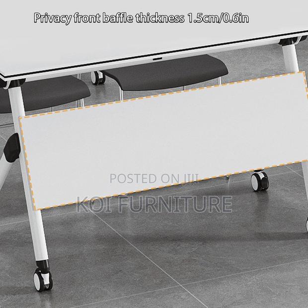 Office Table : Mobile Foldable Conference Table With Flip Top - thumbnail 6