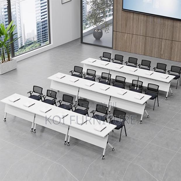 Office Table : Mobile Foldable Conference Table With Flip Top - thumbnail 11