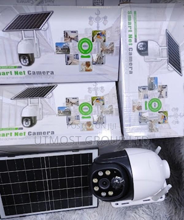 Solar Powered V380 4g Security Camera Outdoor CCTV - main view