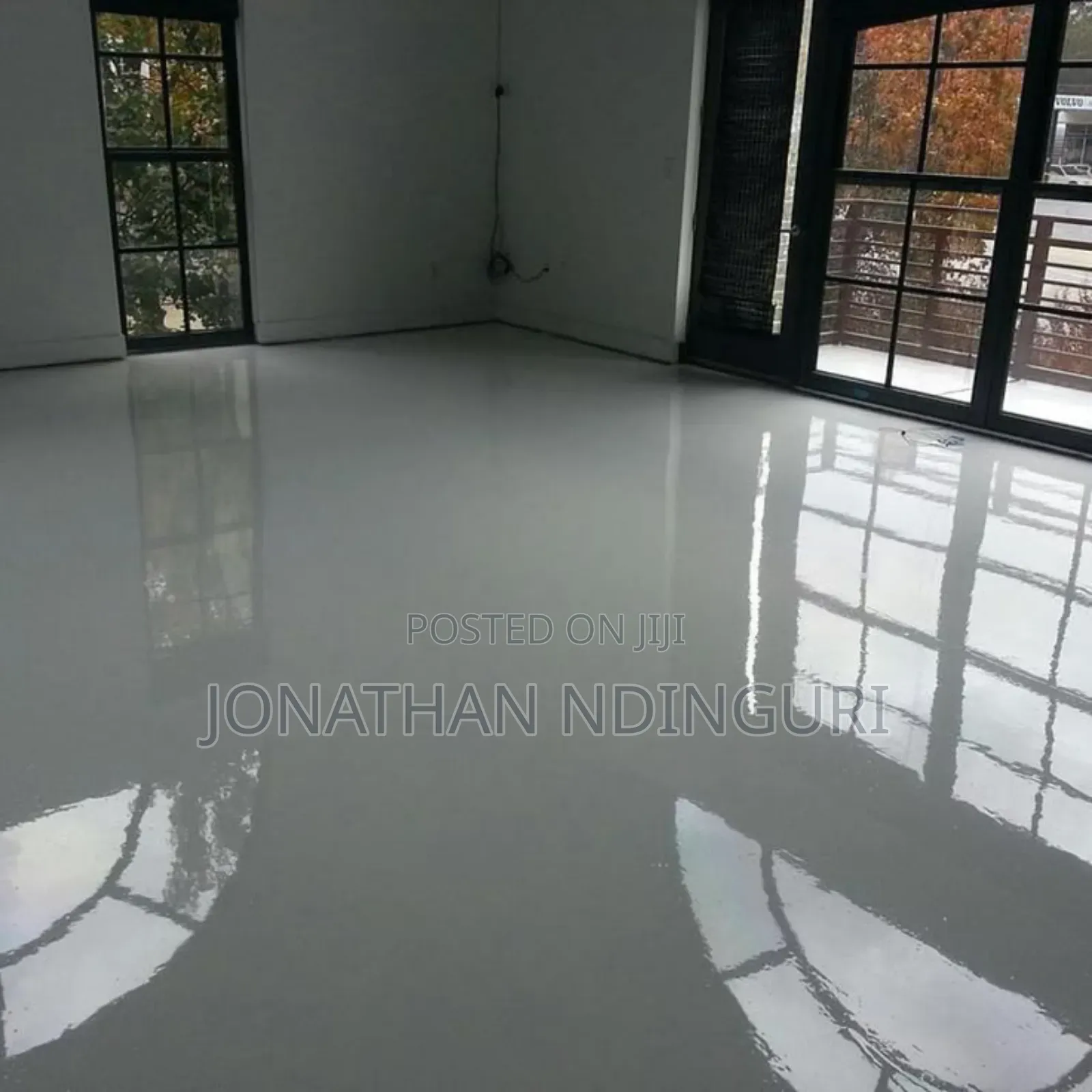 Seamless Epoxy Floor Finish
